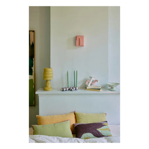 HKliving - Ceramic Table Lamp | Mustard