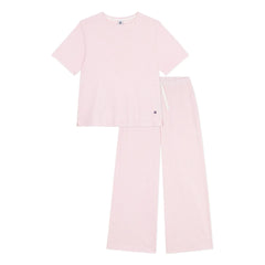 Petit Bateau - Striped Organic Cotton Pajamas | Pink