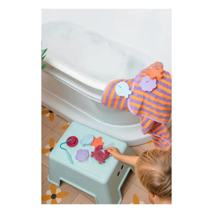 Quut - Bord de Mer bathroom fishing game | Burgundy
