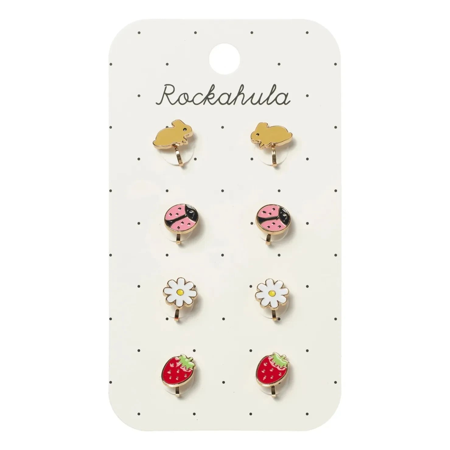 Rockahula Kids - Snap Earrings Garden | Gold