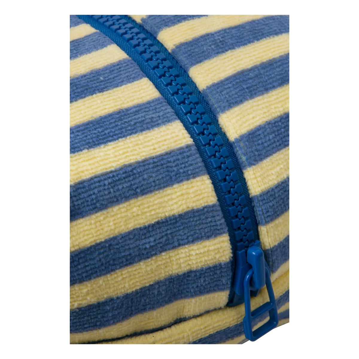 Jera Mini - Striped Towel Pencil Case | Light Yellow