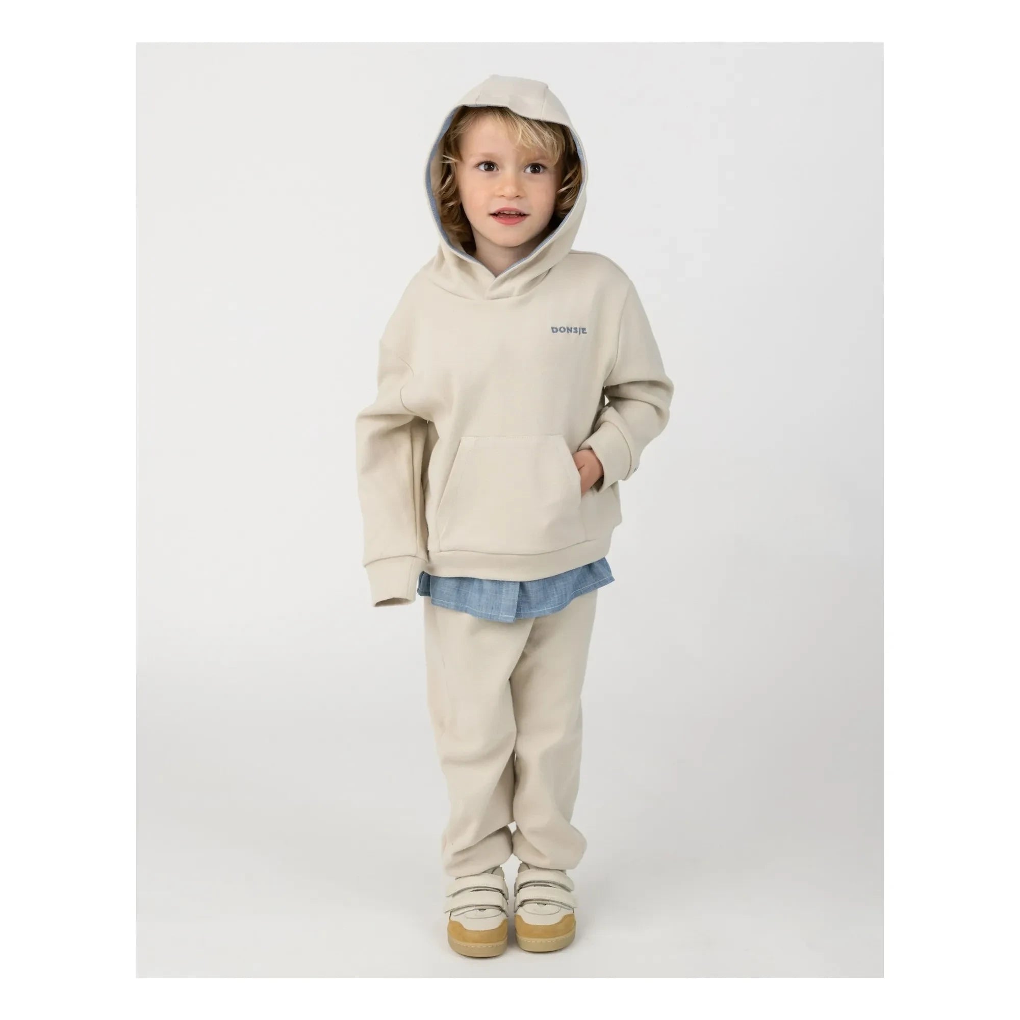 Donsje - Lirian Organic Cotton Hoodie Sweatshirt | Ecru
