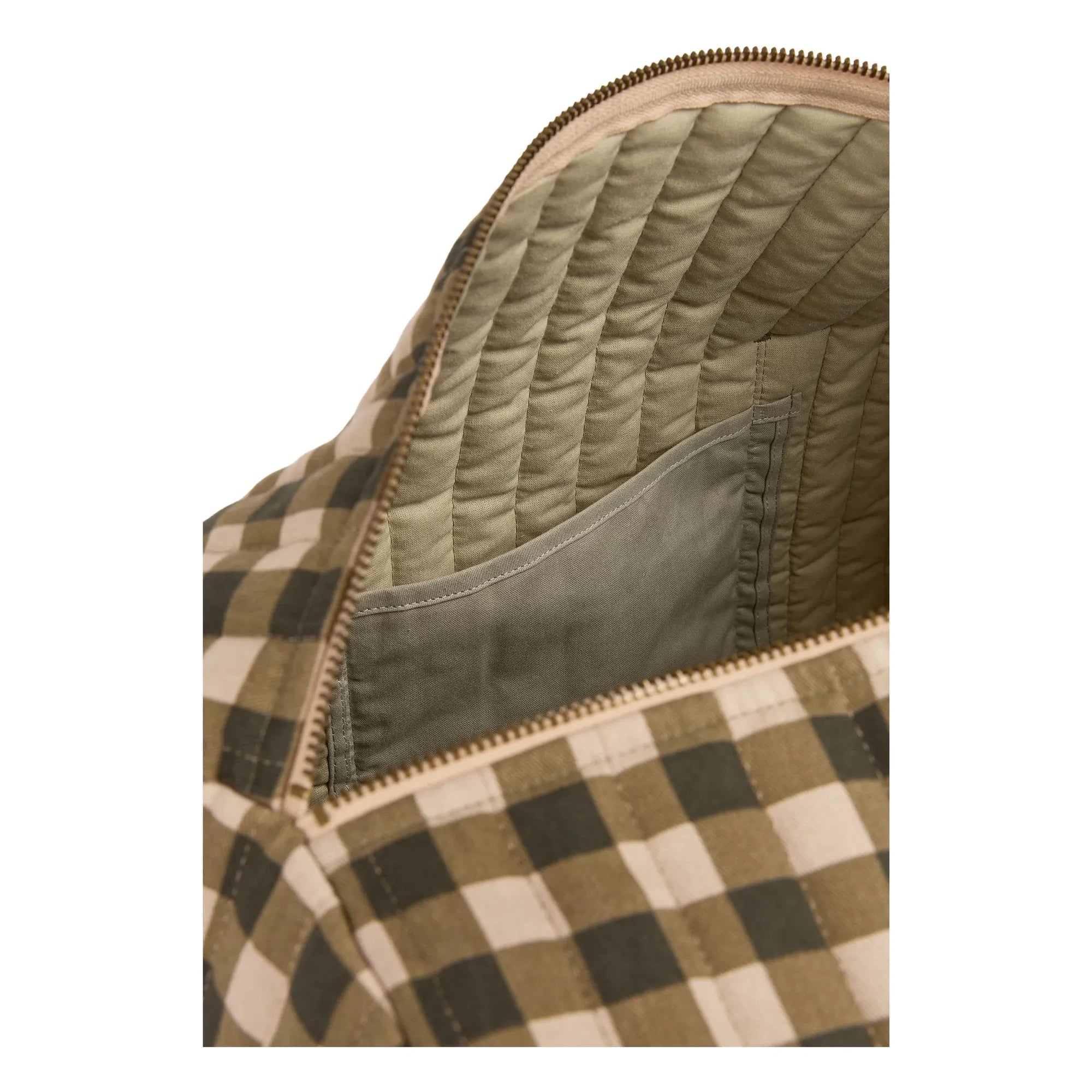 Nobodinoz - Hyde Park Checkered Weekend Bag | Green