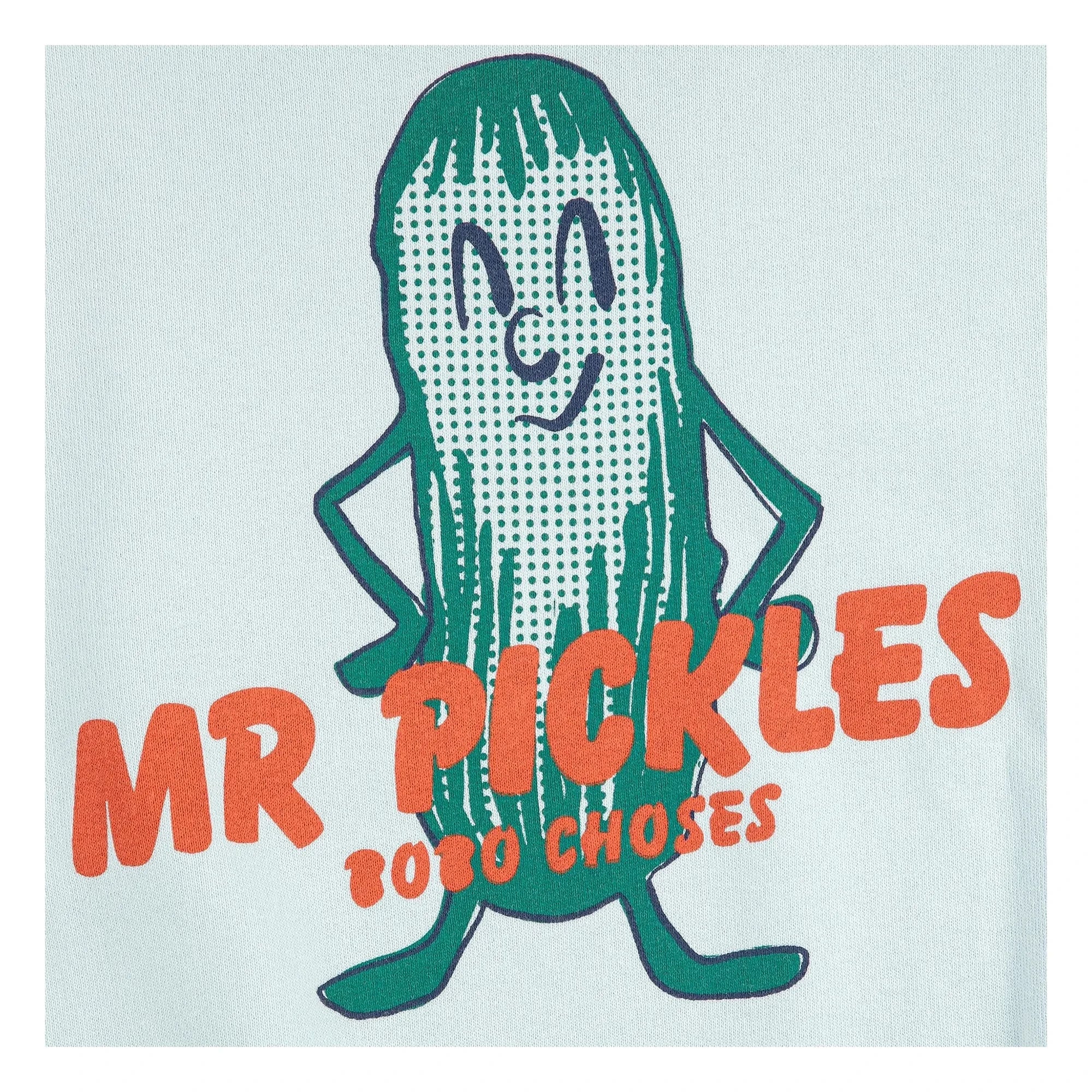 Bobo Choses - Mr Pickles Organic Cotton Sweatshirt | Light Blue