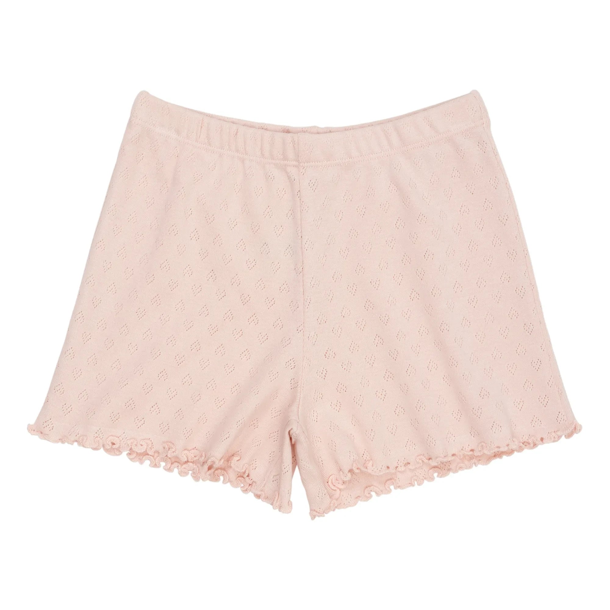 Copenhagen Colors - Pointelle Organic Cotton Shorts | Light Pink