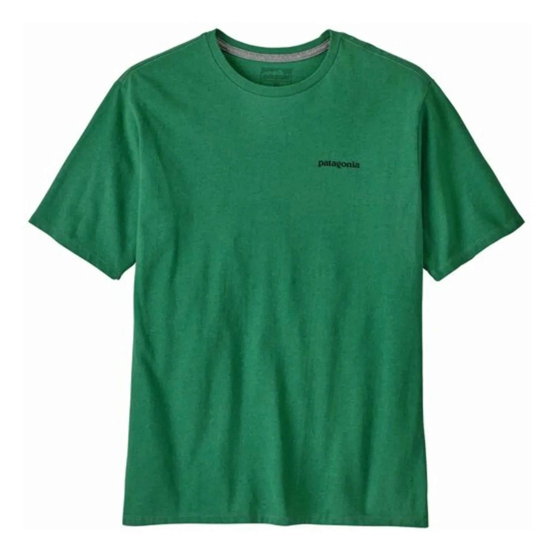 Patagonia - T-shirt P-6 Logo Responsibly Made from Recycled Fibers | Chrome Green