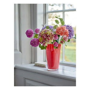 Bloomingville - Janine Glass Vase | Coral