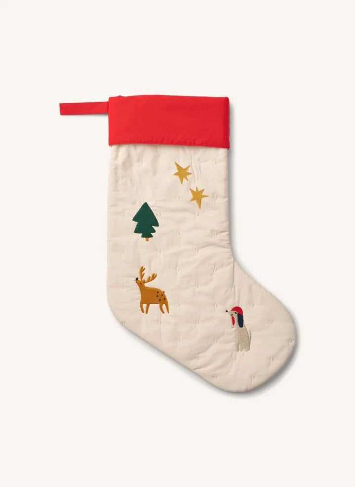 Liewood - Basil Christmas Stocking | Holiday / Sandy Mix