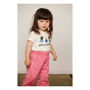 Mini Rodini - Animal T-Shirt Made of Organic Cotton | White