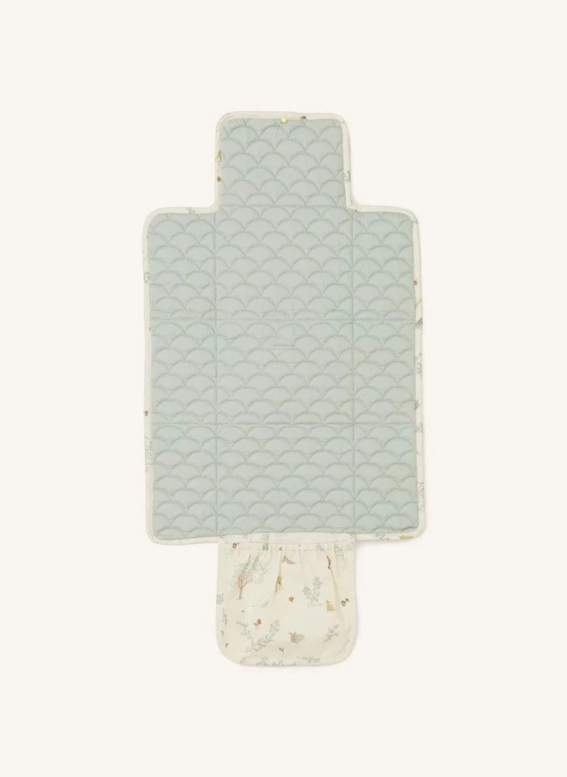 Cam Cam - Woodland Travel Changing Mat | Ecru