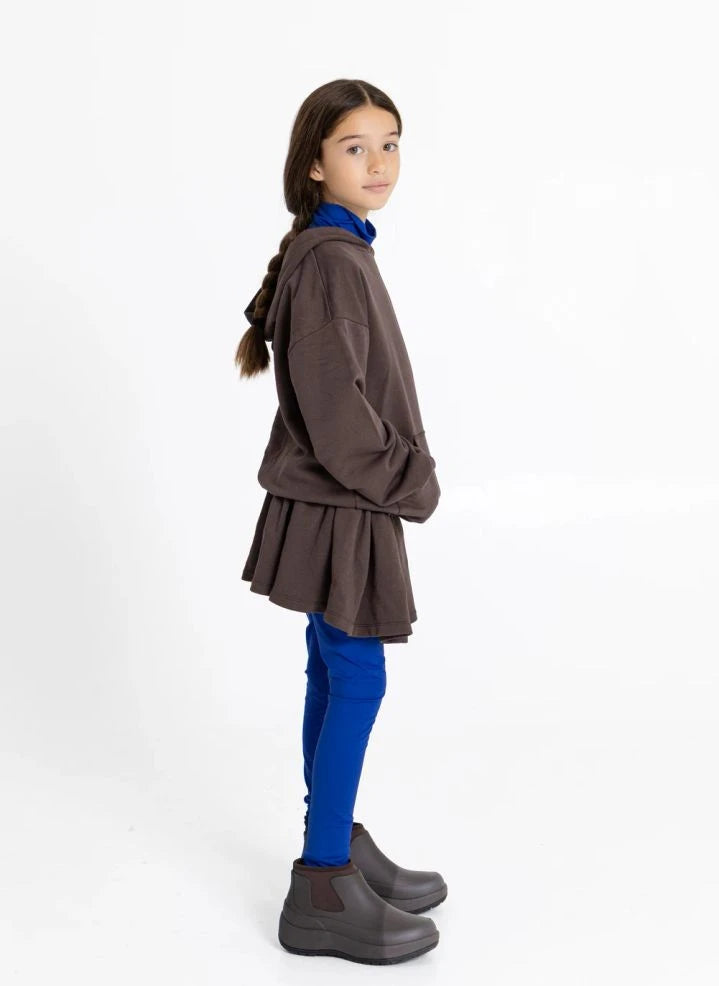 Finger in the nose - Chloé Sweatshirt Dress | Brown