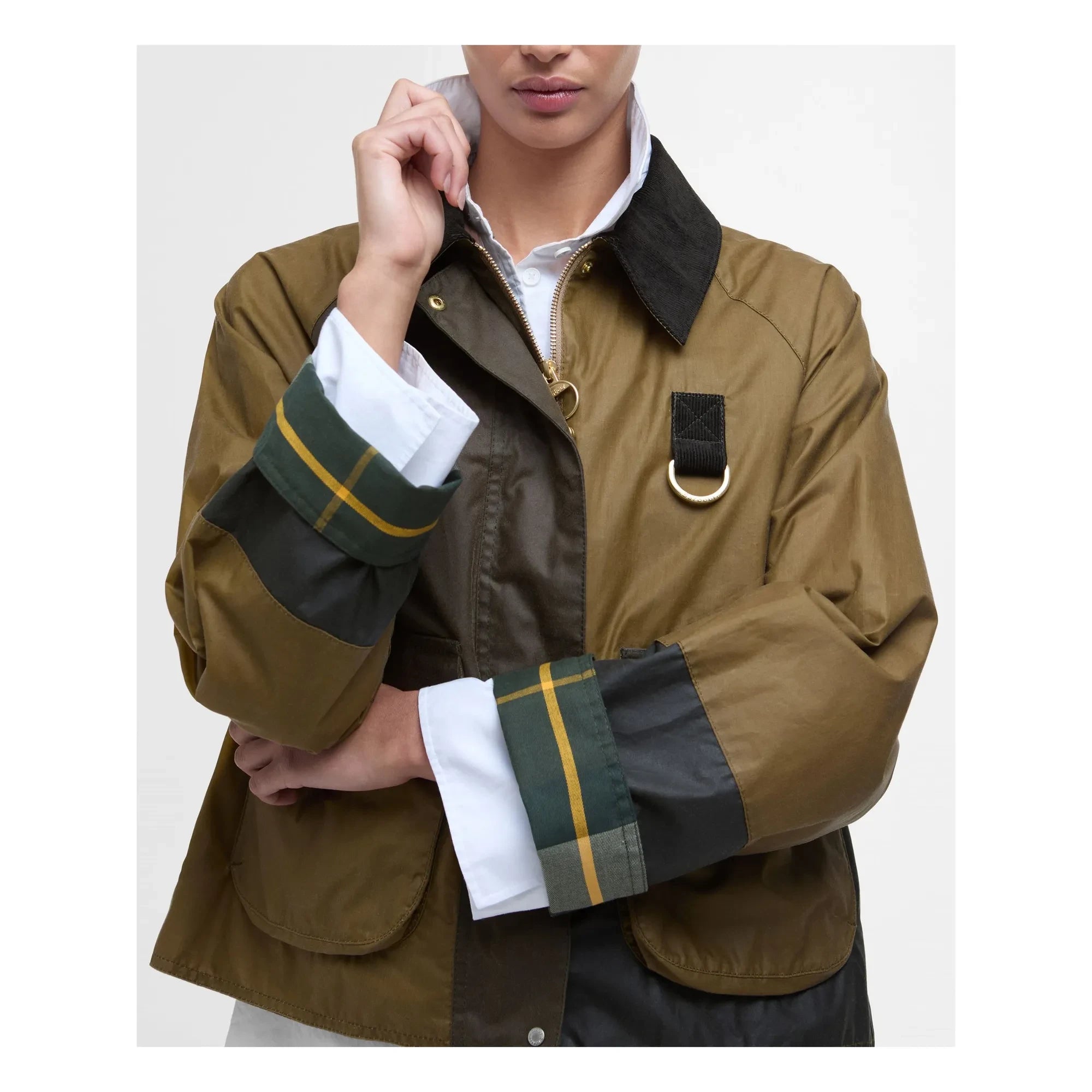 Barbour - Alma Cirée Jacket | Khaki