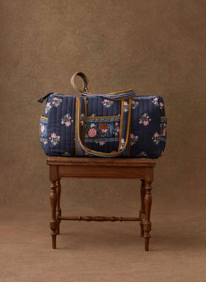 Louise Misha - Organik Pamuklu Bilbao 36 Saatlik Çanta | Gece mavisi