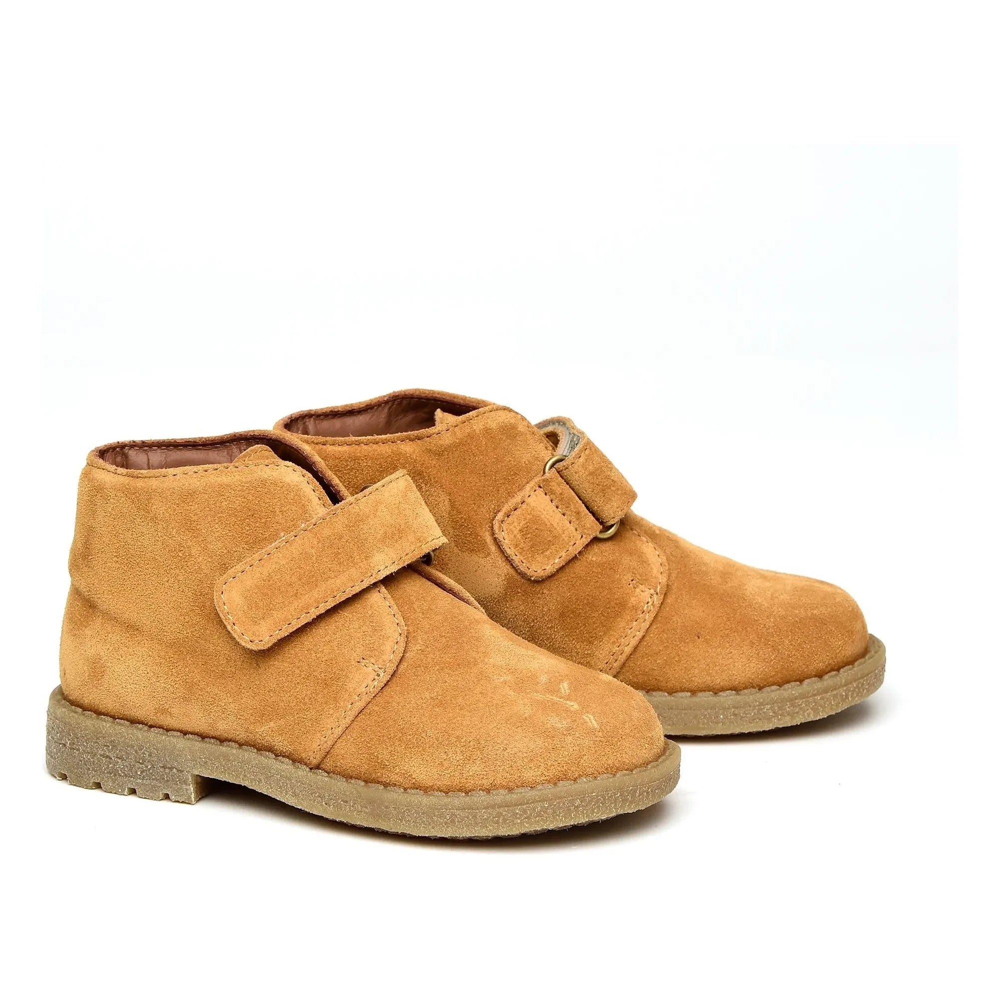 Pèpè - Suede Boots & Ankle Boots | Camel