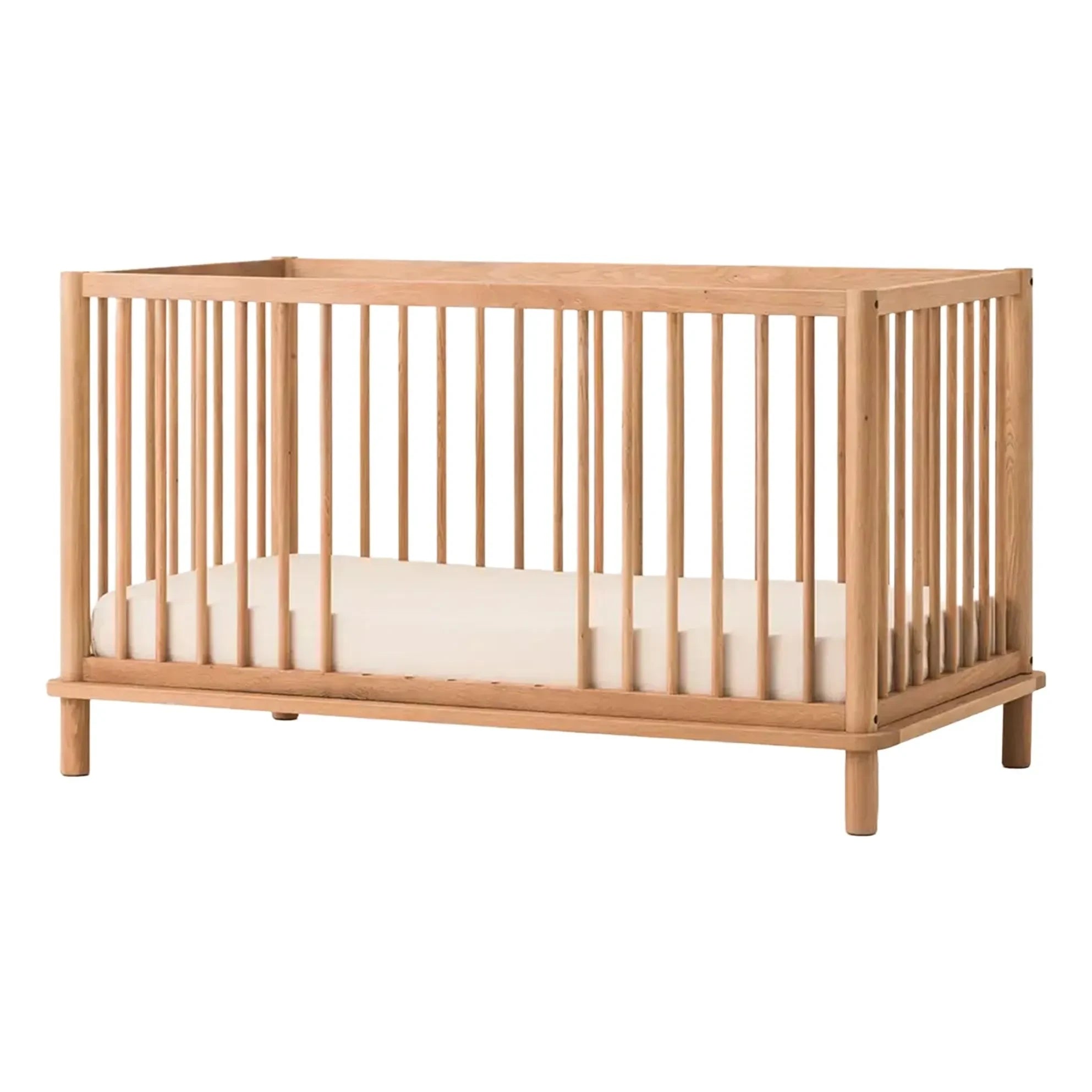 Nobodinoz - Latitude 70x140 Convertible Crib and Junior Bed Extension | Oak
