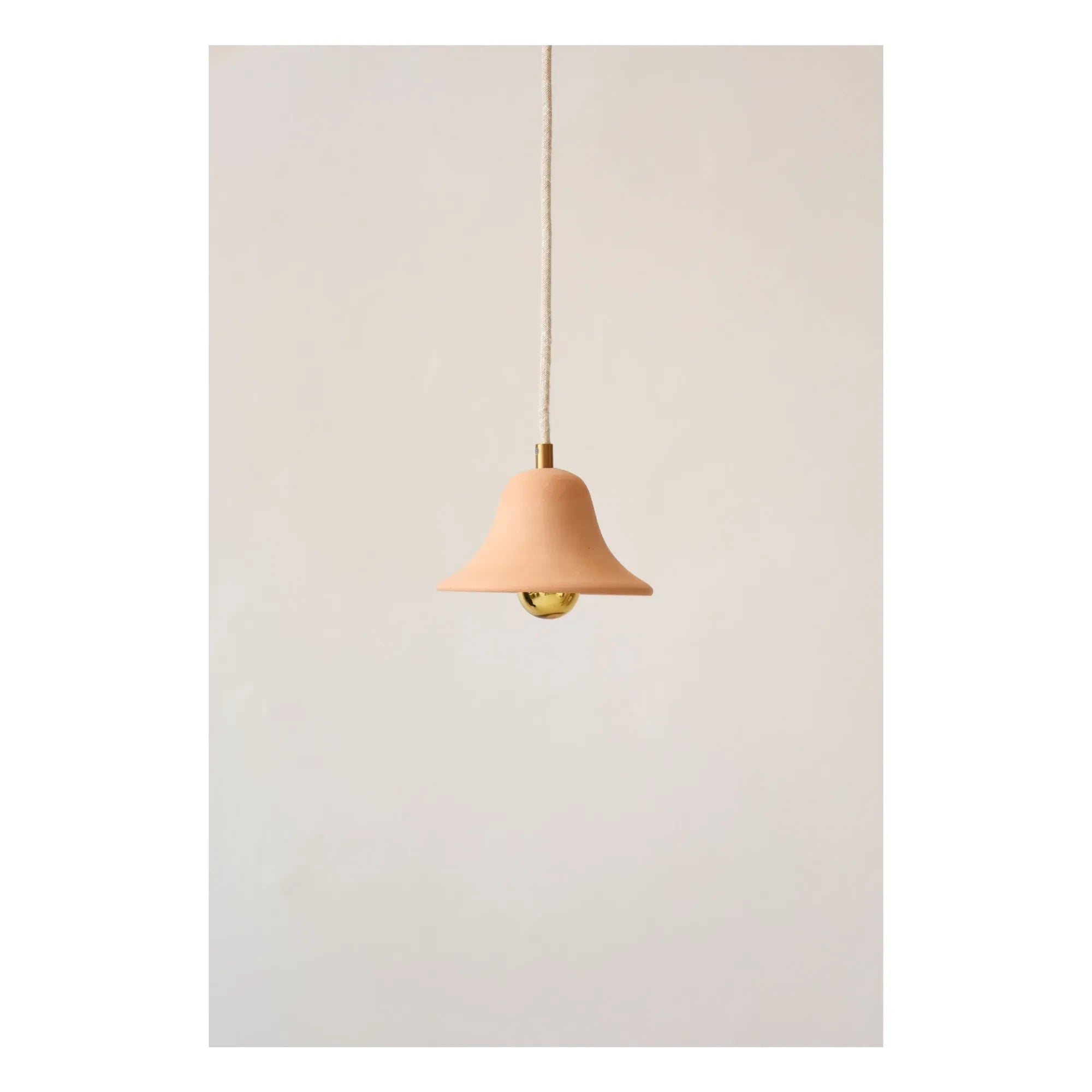 Masamé - Gigaro Small Ceramic Pendant Lamp | Terracotta