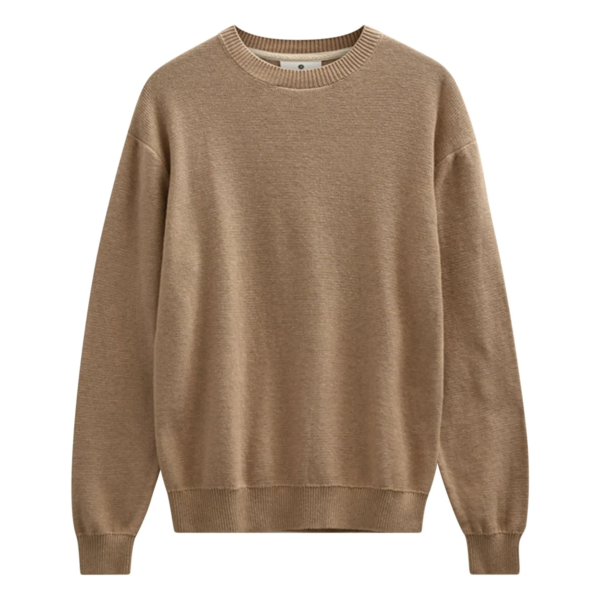 Anerkjendt - Akebbe Cotton Sweater | Taupe Brown