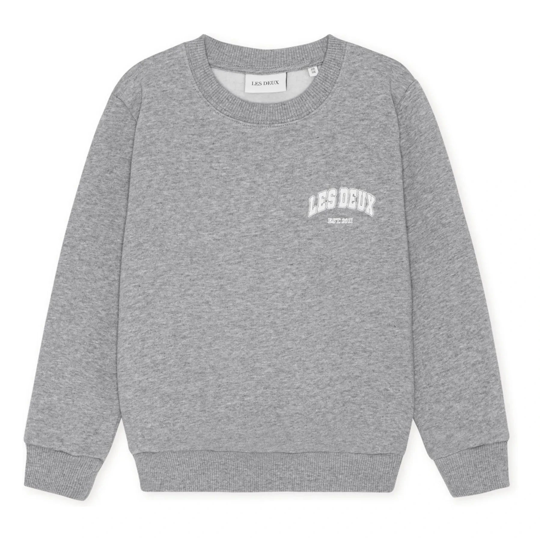 Les Deux - Organic Cotton Hoop Sweater | Gray