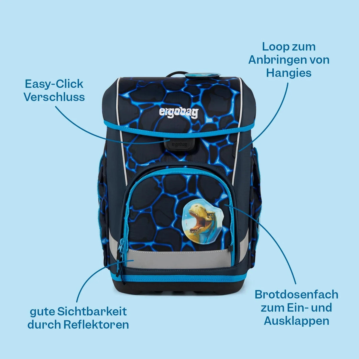 Ergobag - School Bag Set cubo Bearasaurus
