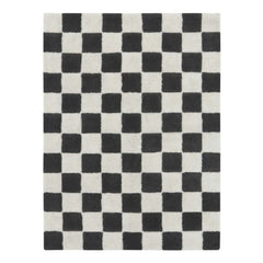 Lorena Canals - Checkered Rug | Dark Gray