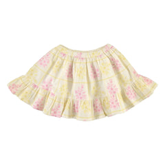 Bebe Organic - Alba Embroidered Skirt | Yellow