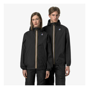 K-way - Windbreaker Le Vrai 4.0 Claude Ripstop Geri Dönüştürülmüş Elyaf | Siyah