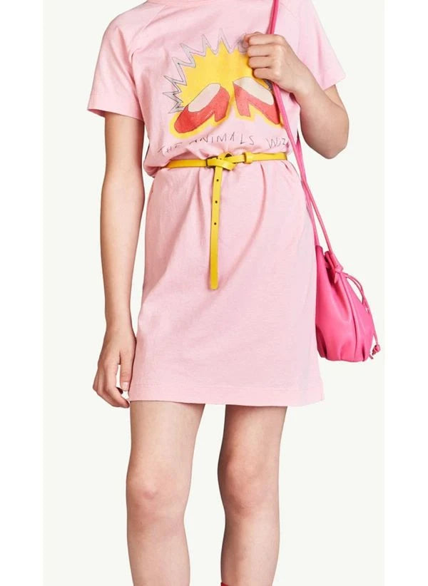 The Animals Observatory - Gorilla Jersey Dress | Pink