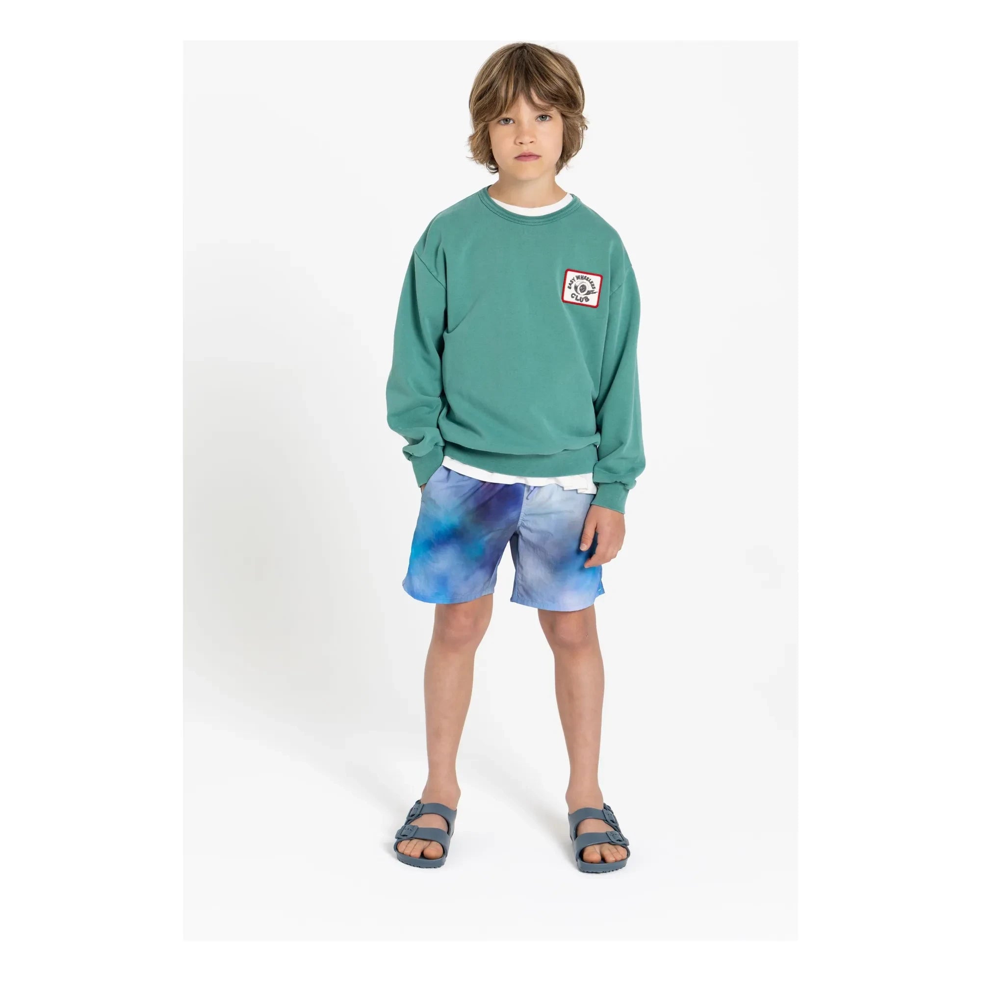 Hundred Pieces - Ryde Wheelers Organic Cotton Sweatshirt | Emerald Green