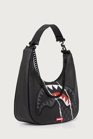 Sprayground - Gray Faux Leather Women's Shoulder Bag 910B9353NSZ