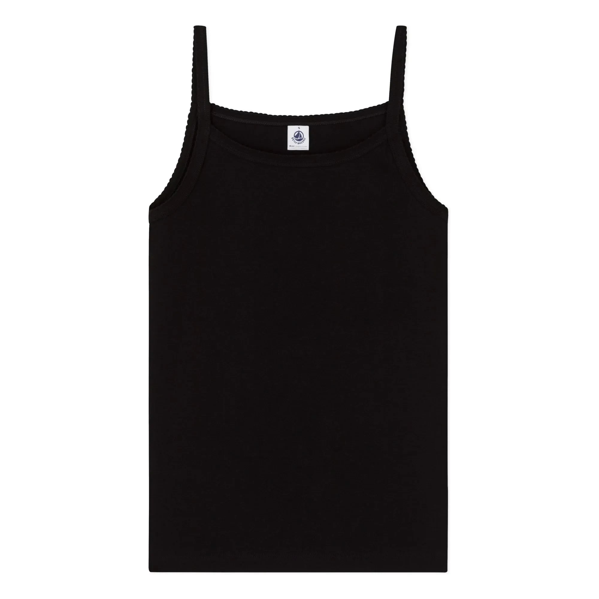 Petit Bateau - Cocotte Organic Cotton Tank Top | Black