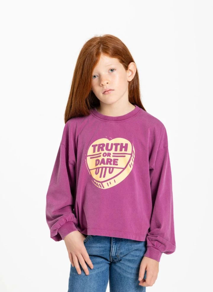 Hundred Pieces - Billie Truth Dare T-Shirt | Raspberry Red