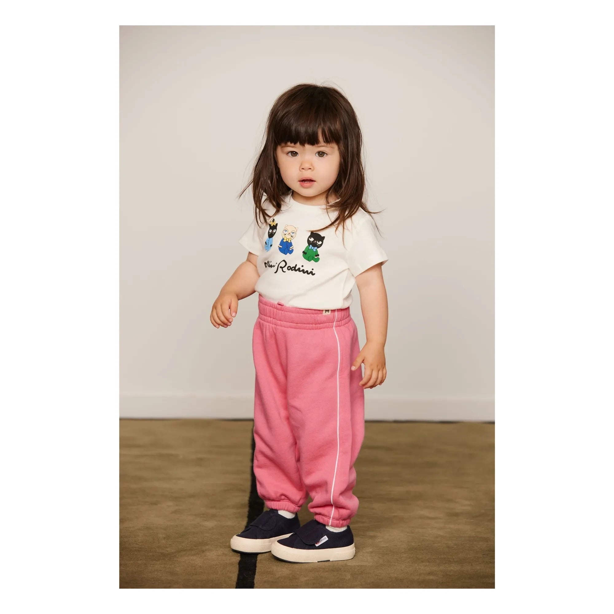 Mini Rodini - Animal T-Shirt Made of Organic Cotton | White