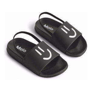 Molo - Zhappy Smile Beach Sandals | Black