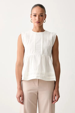 Weekend Max Mara pamuklu kadın bluzu WKDVALLO