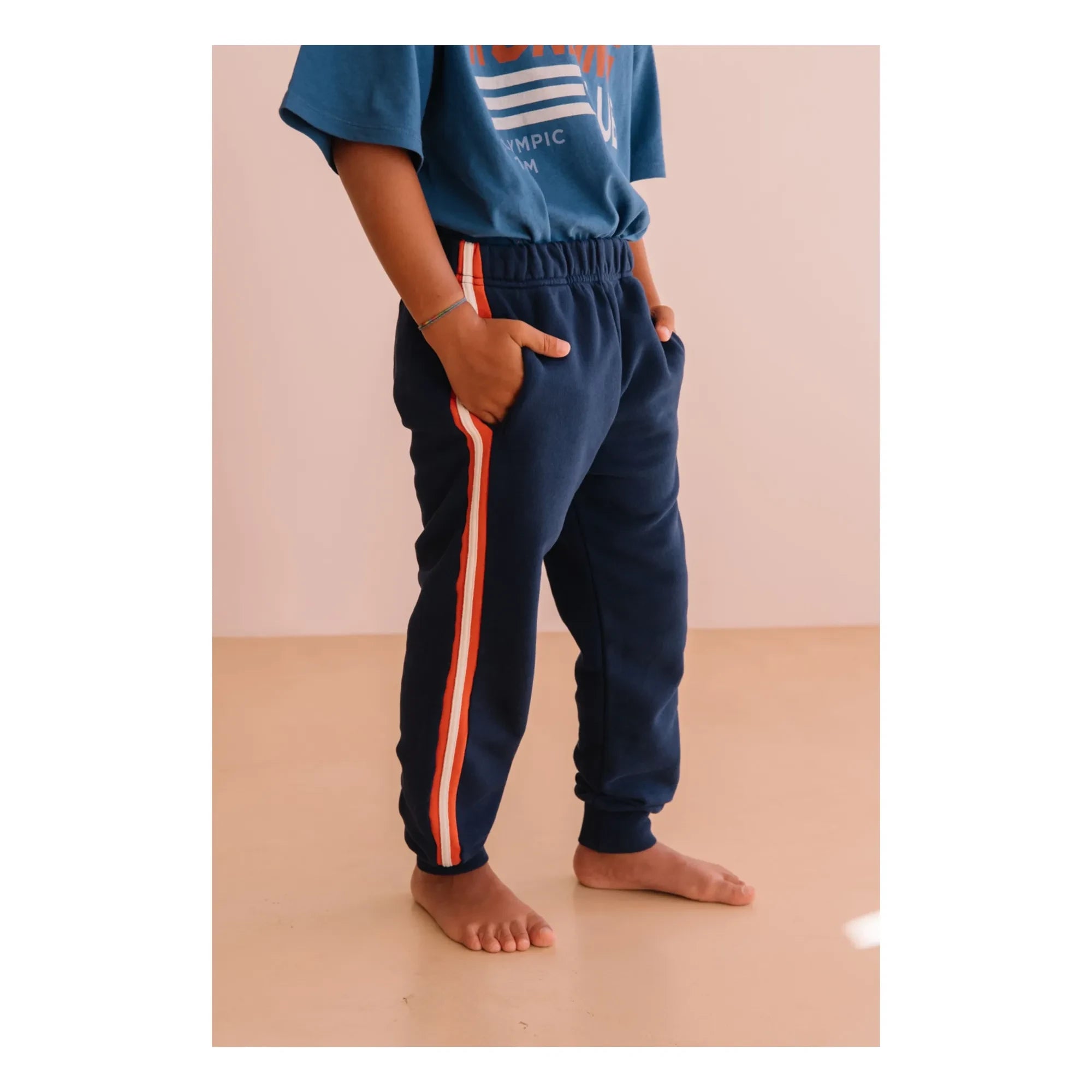 We Are Kids - Charles Jogger Organik pamuk | Koyu Mavi