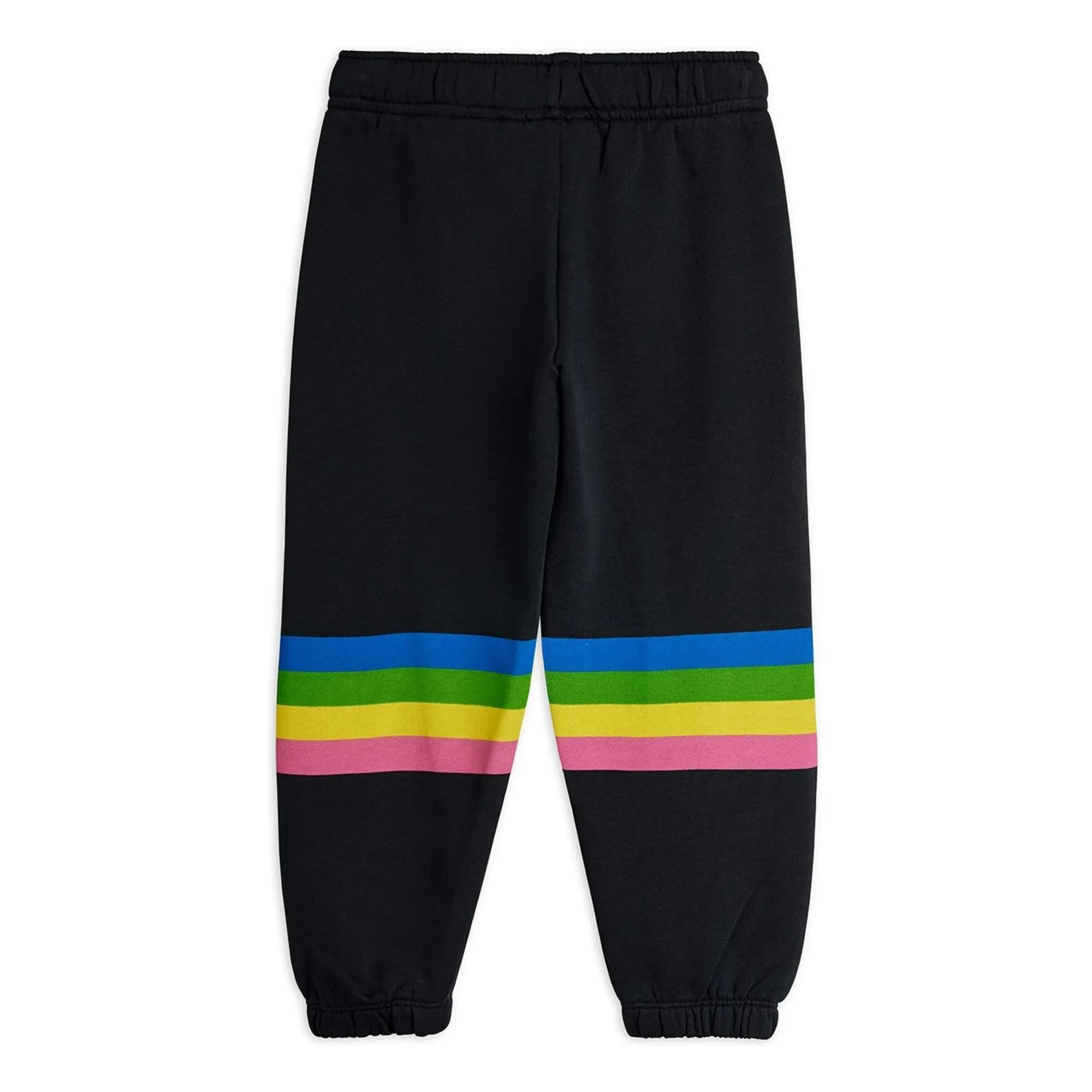 Mini Rodini - Alien Rainbow Jogger Organic Cotton | Black