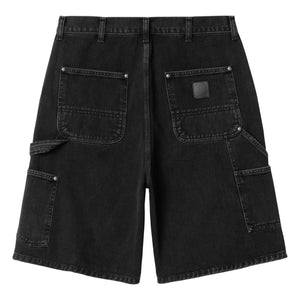 Carhartt WIP - Organik Pamuk Rivet Şort | Siyah