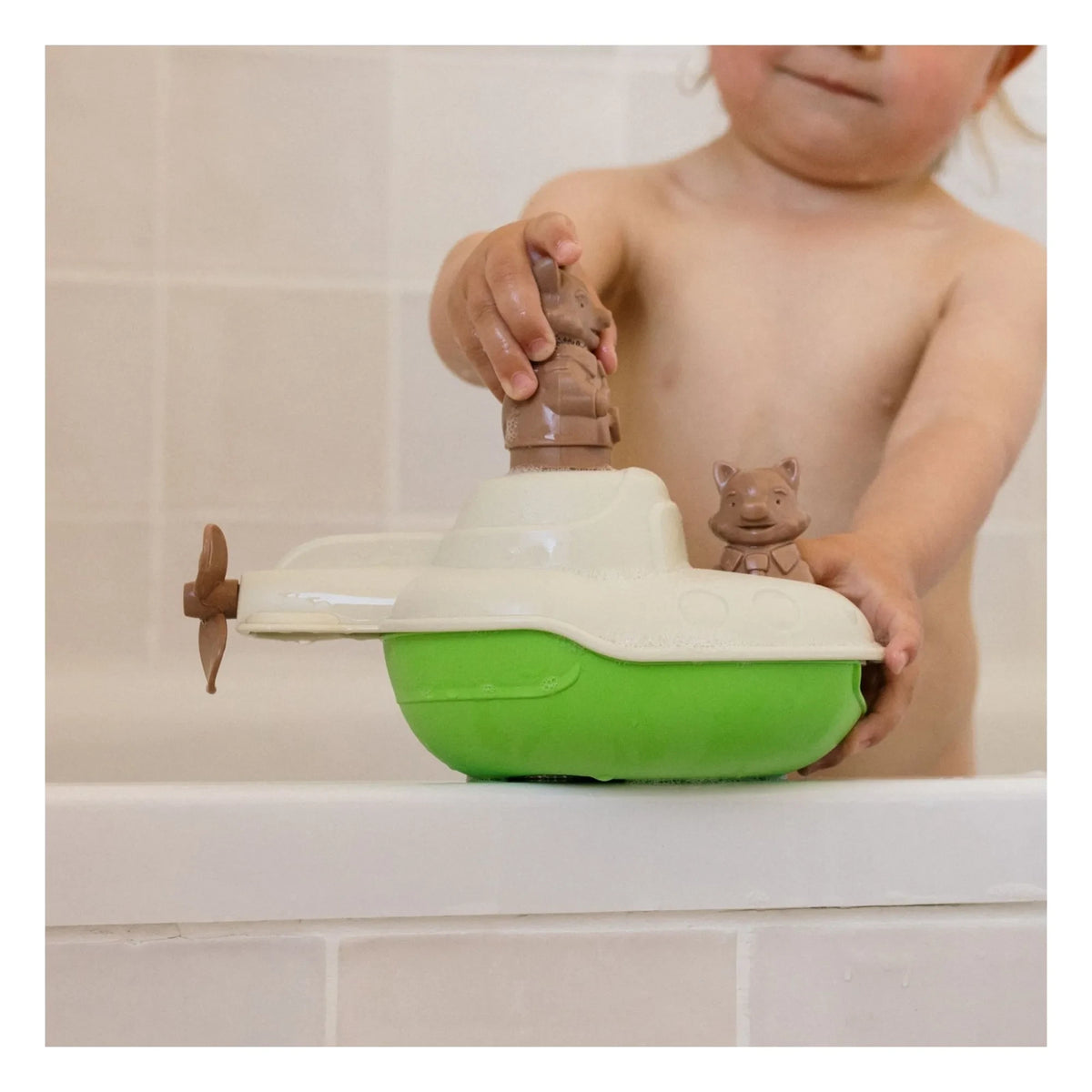 Simple - Bathtub Submarine | Green