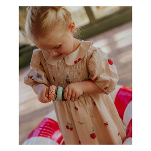 Fliink - Apple Strawberry Dress | Ecru