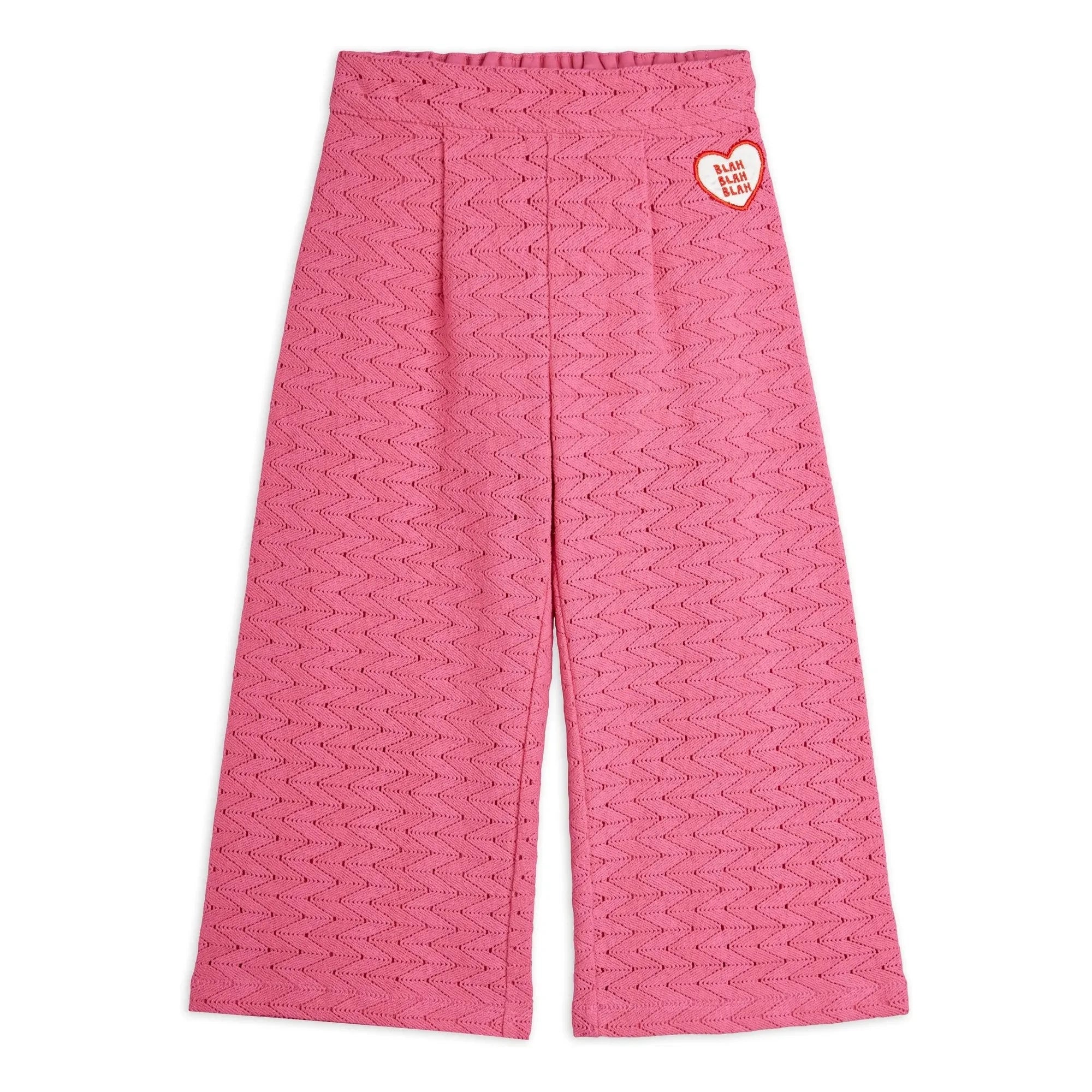 Mini Rodini - Organic Cotton Lace Pants | Pink