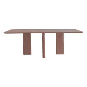 Gabrielle Paris - Joe Lake Lacquered Rectangular Dining Table | Cranberry
