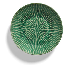 Serax - Plats Verde Lanza, Pascale Naessens - 2-Piece Set | Green