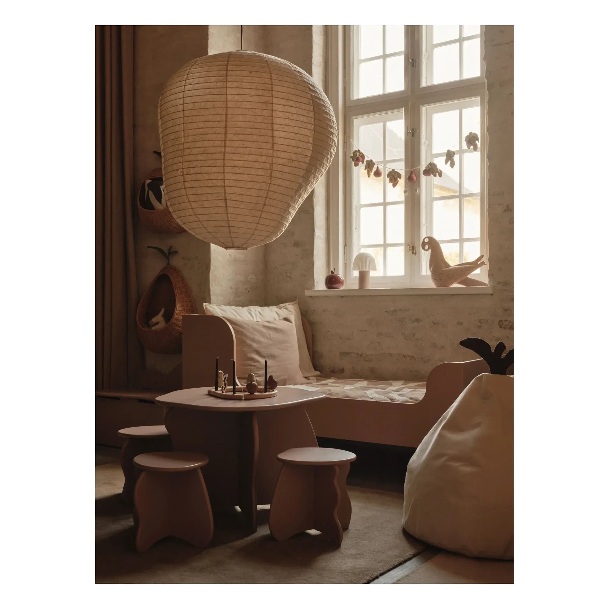 Ferm Living Kids - Pink Slope Stool