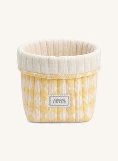 Editions Aimable - Paul storage basket | Harlequin Poplin
