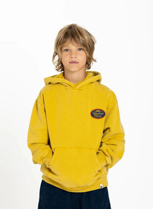 Hundred Pieces - Pat Outdoor Organic Cotton Sweatshirt | Mustard