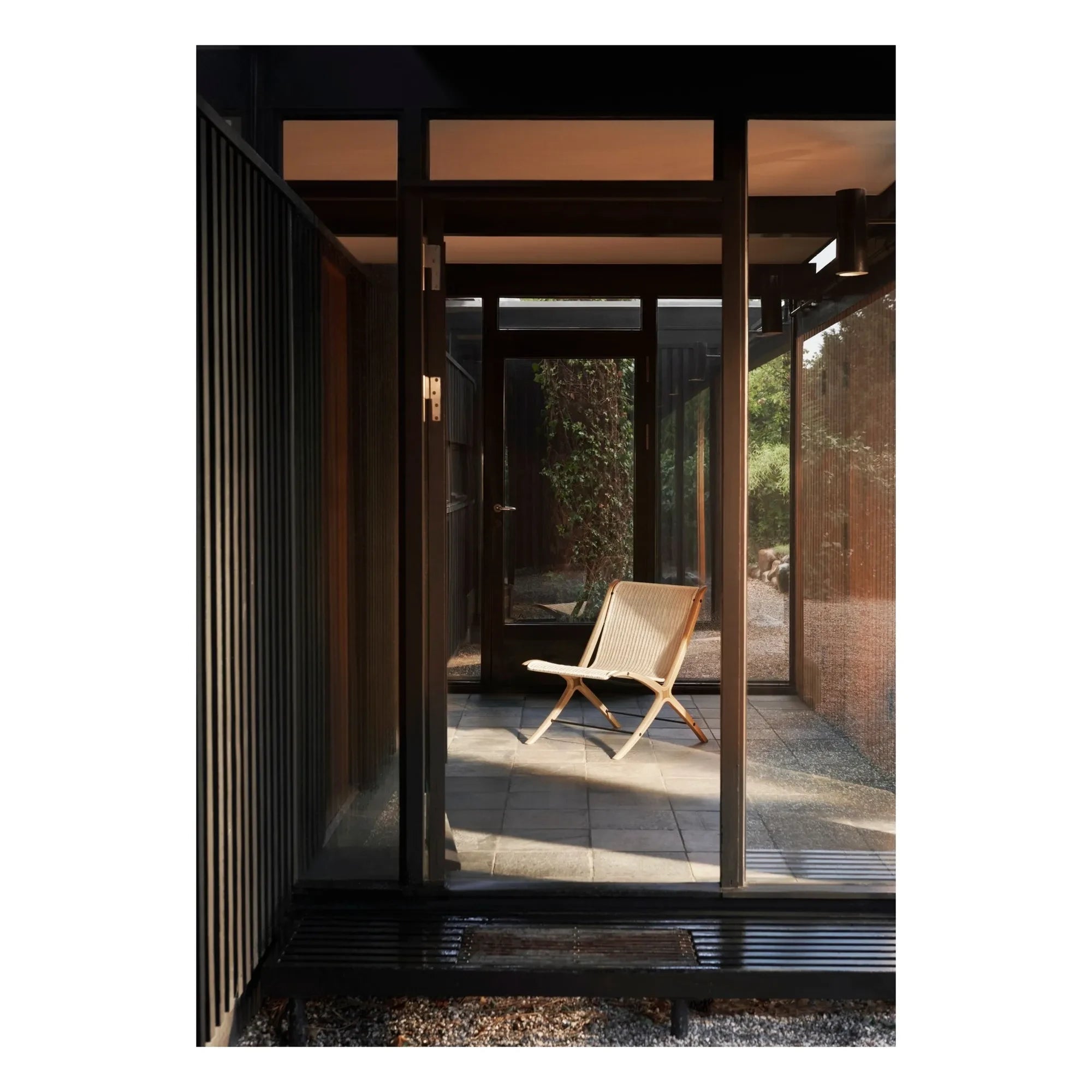 & Tradition - X HM10 Lounge Chair, Hvidt & Mølgaard | Natural