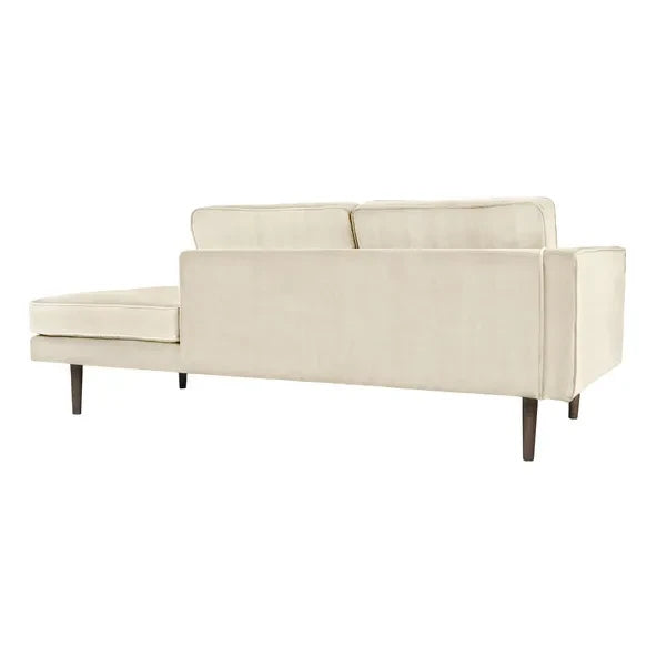 Broste Copenhagen - Pale Pink Velvet Lounge Chair
