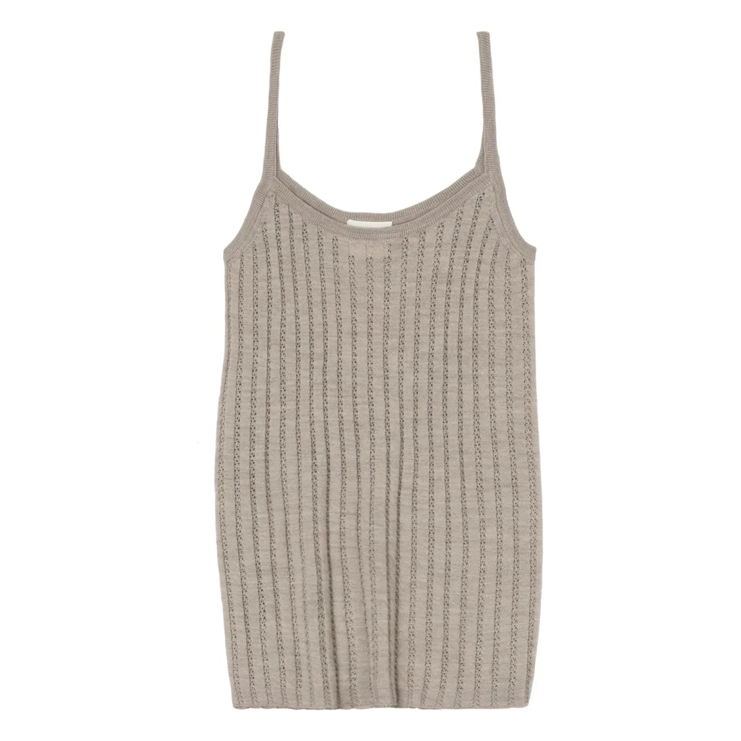 FUB - Merino Wool Tank Top - Women's Collection | Beige