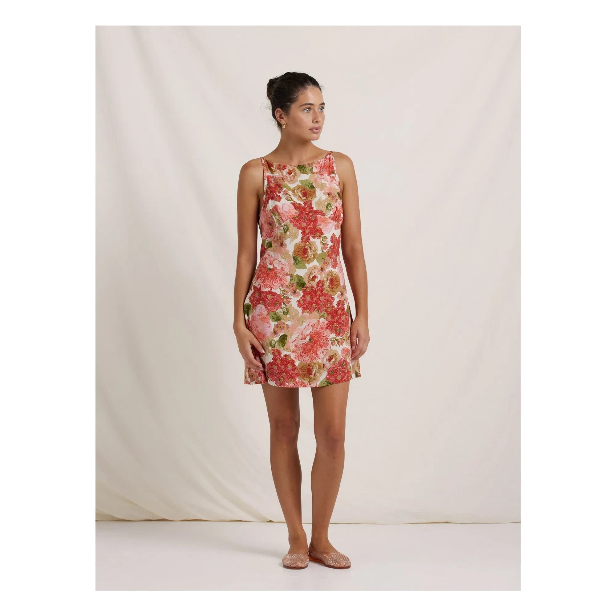 Peony - Caroline Dress | Pink