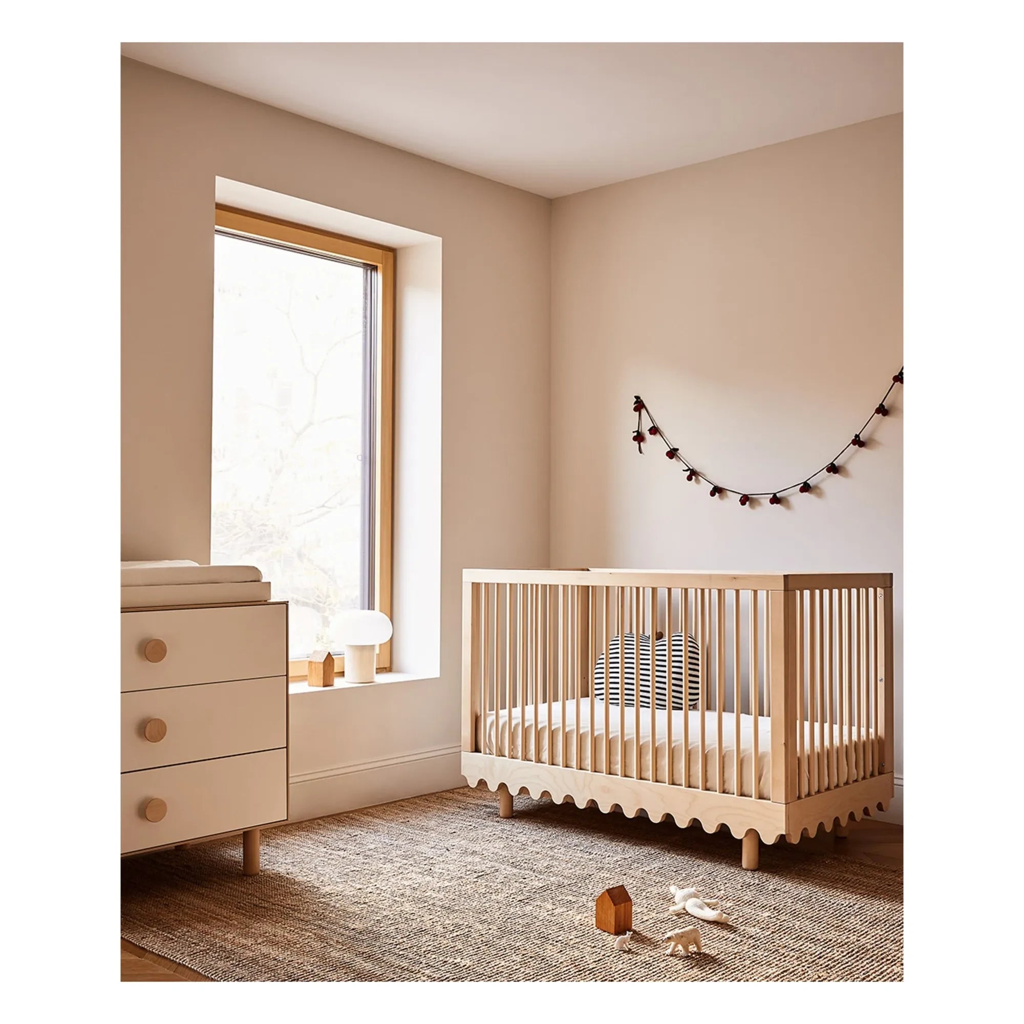 Oeuf NYC - Moss Crib | Beige